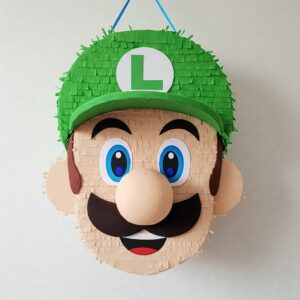 Piñata personalizada de Luigi Bros en 3d
